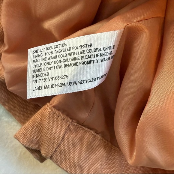 Universal Thread Women's Terracotta Utility/ Barn Jacket, Size XL - Picture 6 of 6